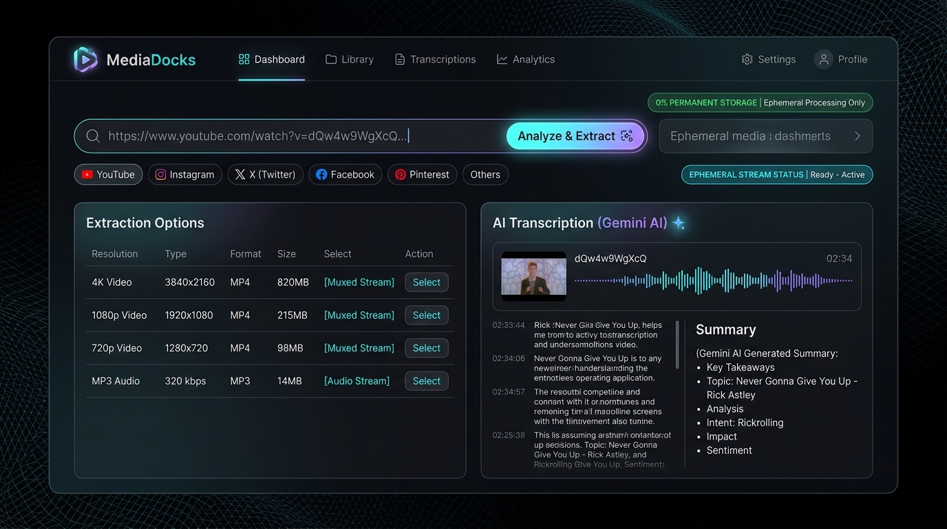 MediaDocks Preview